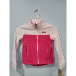 Levi's toddler girl Fleeced chained jacket size 3 to 4 years